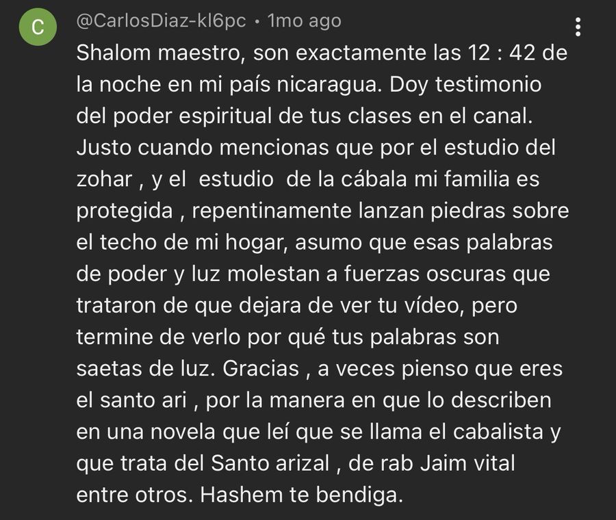 Testimonio
