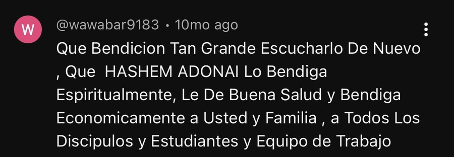Testimonio