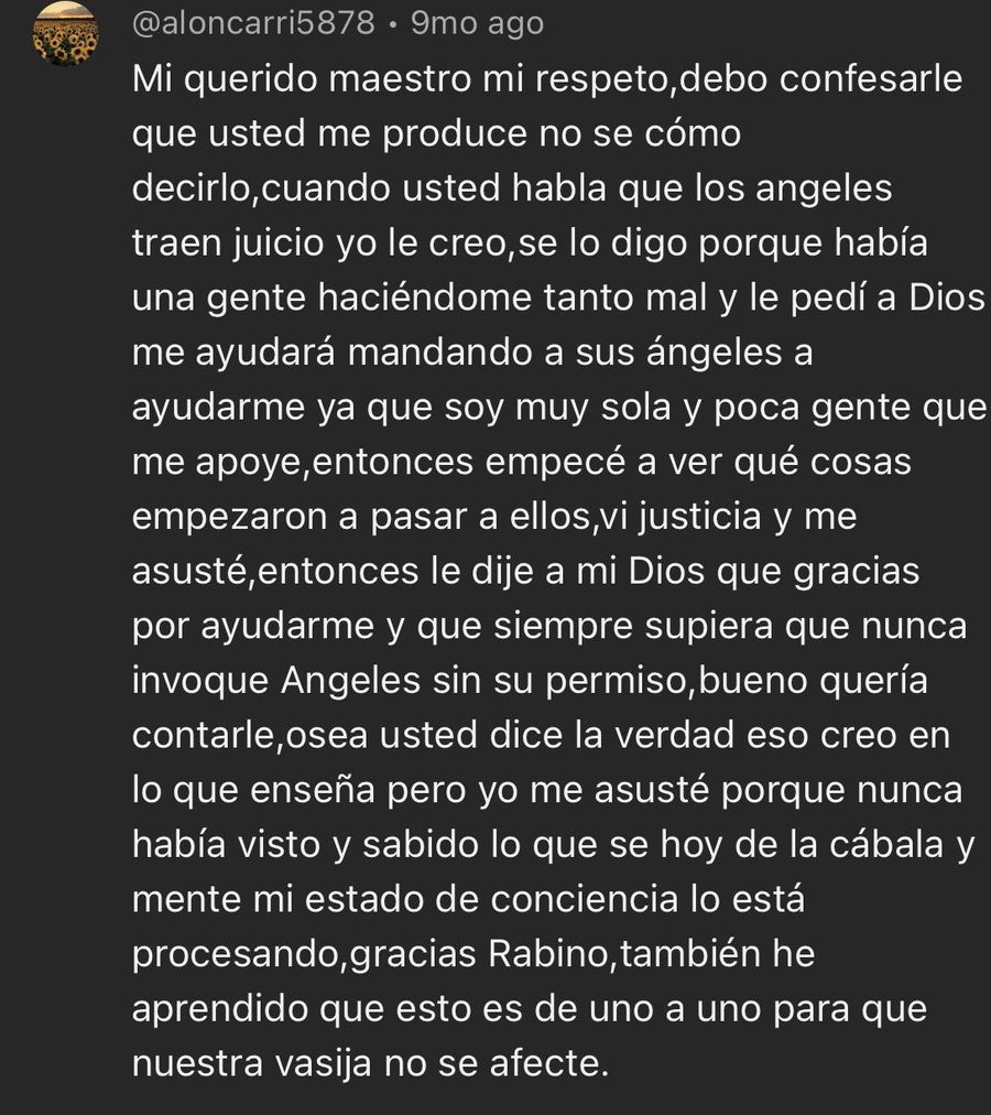 Testimonio