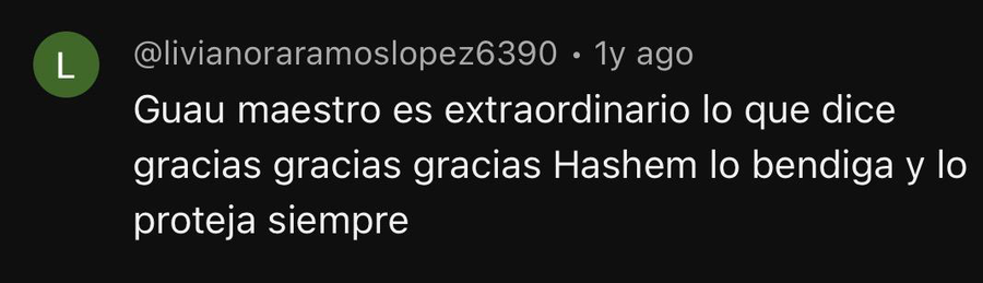 Testimonio
