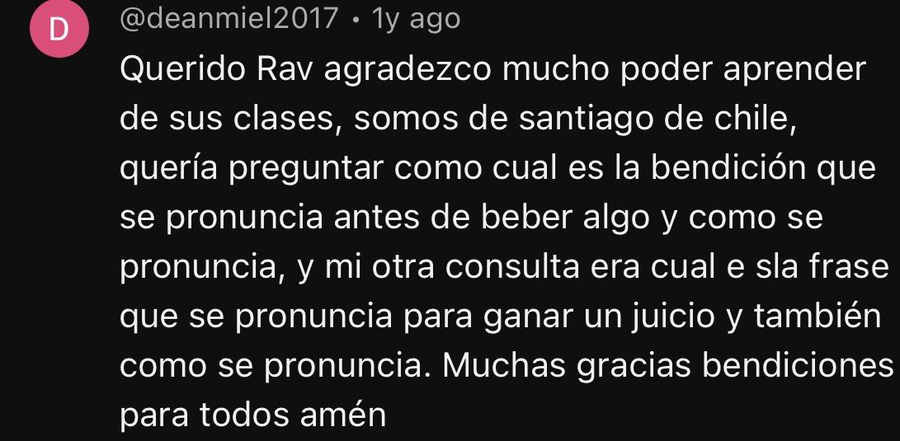 Testimonio