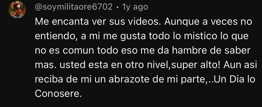 Testimonio