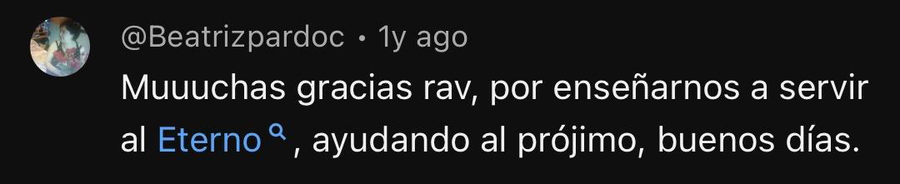 Testimonio