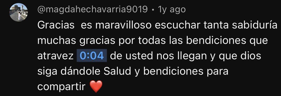 Testimonio
