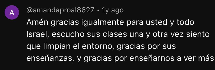 Testimonio